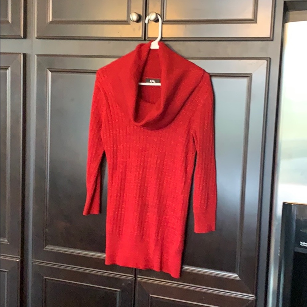 Red sweater